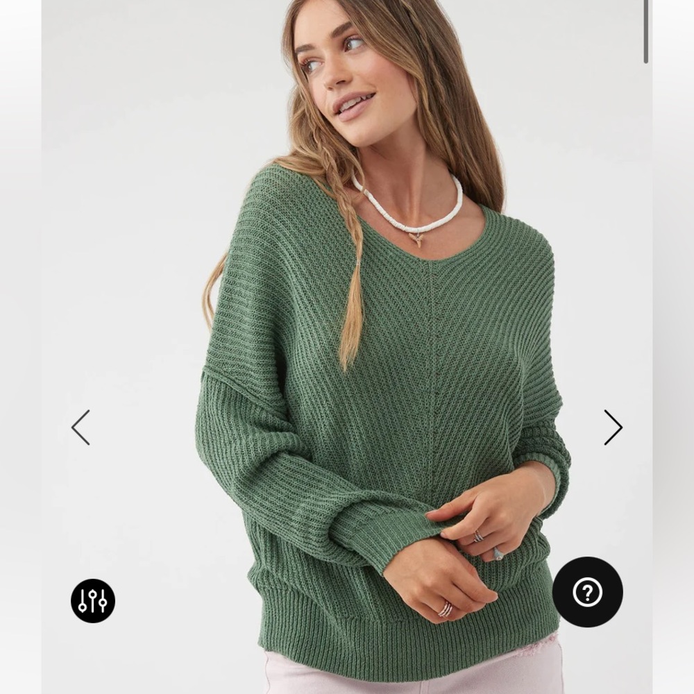 NWOT, Brand New, Green Sweater, Perfect Condition, Size Small